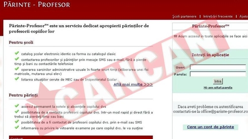 Catalog on- line la Timisoara