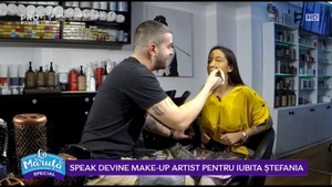 Speak a machiat-o pe iubita lui, Ștefania: "O să ai o surpriză când o să te uiți în oglindă". Ce reacție a avut "Libelula" când s-a văzut