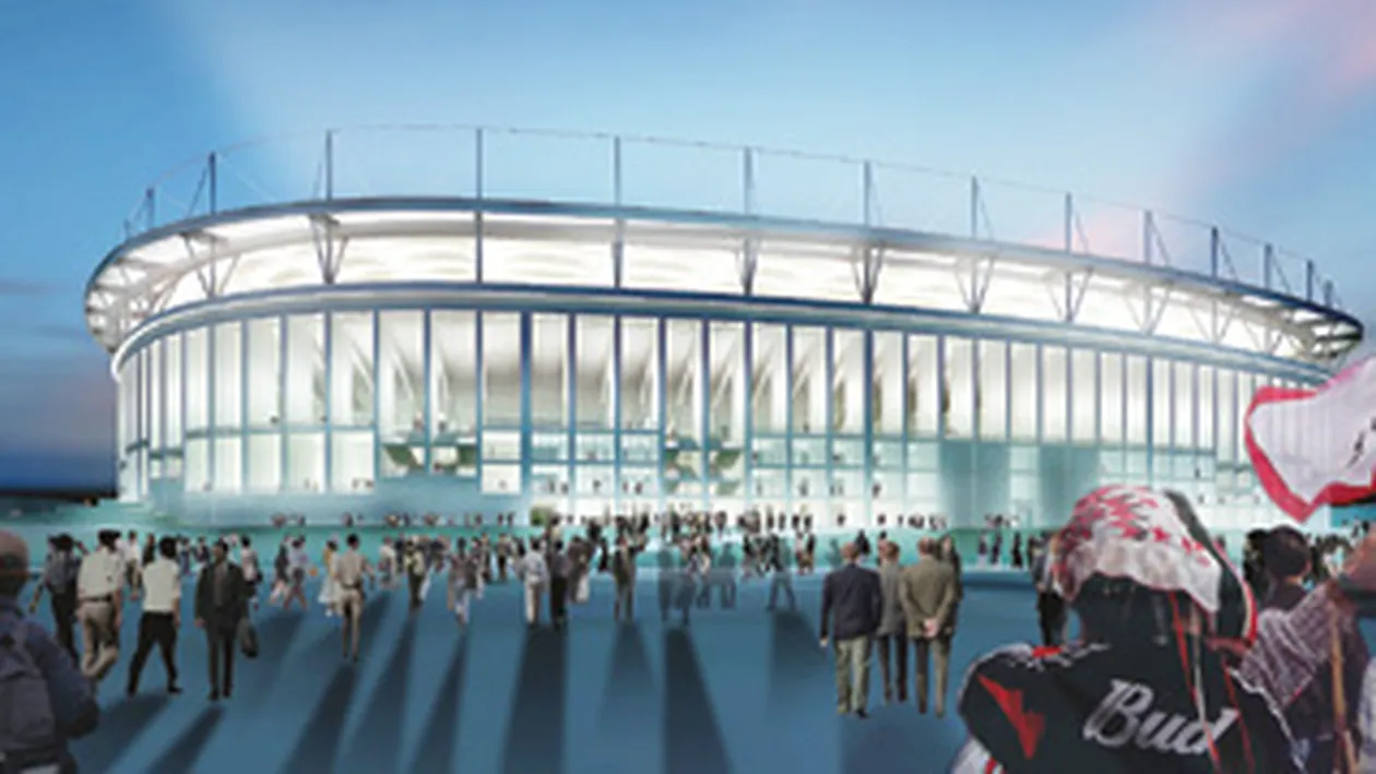 Stadionul Lia Manoliu, un succes inca din stadiul de santier: 20.000 de oameni l-au vizitat azi