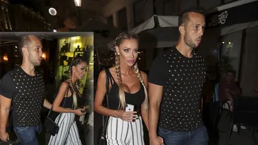Ce i-a șoptit Tristan Tate la ureche Biancăi Drăgușanu în timp ce erau filmați de paparazzi în Centrul Vechi. S-a auzit tot