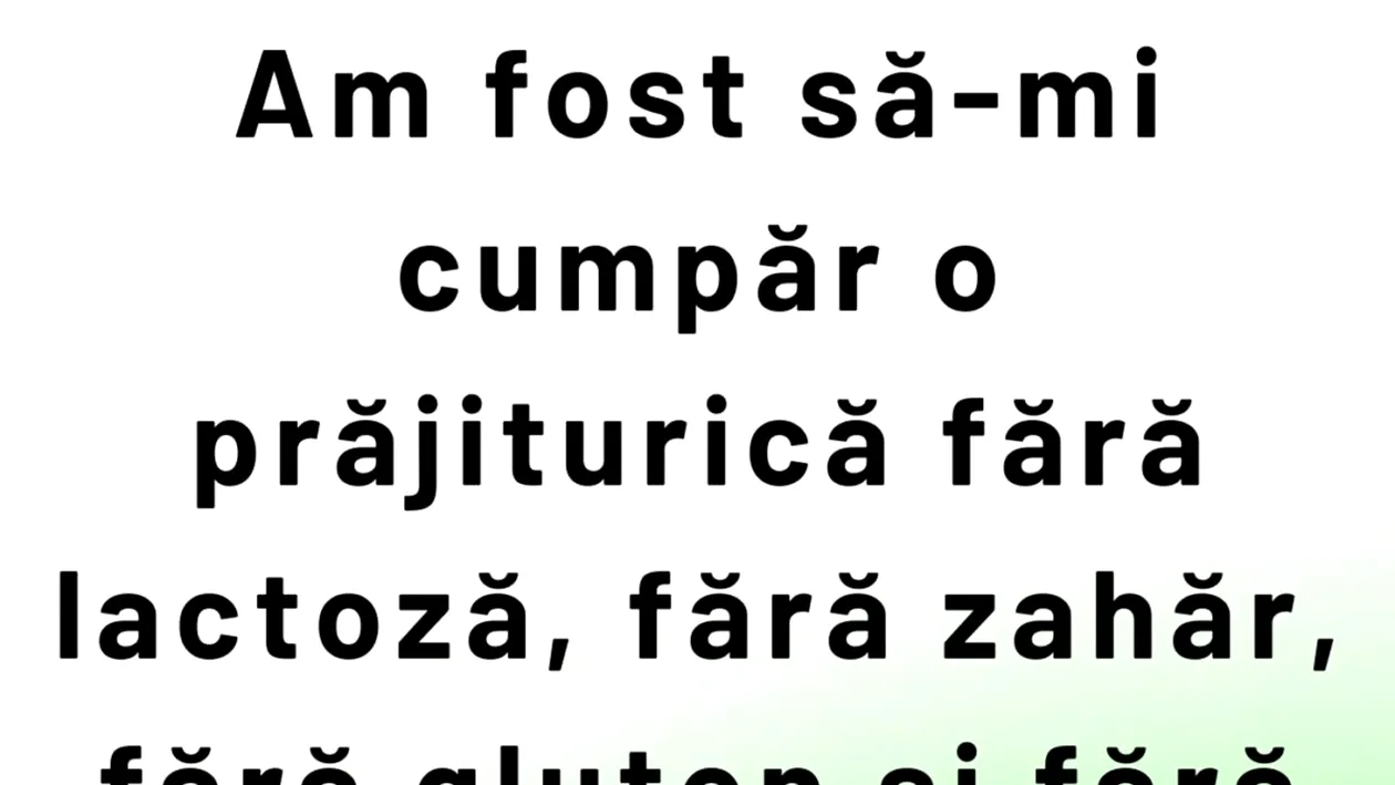 BANCUL ZILEI | Cum arată prăjitura dietetică
