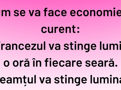 BANCUL ZILEI | Economie la curent