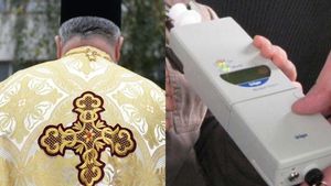 Ce pedeapsă a primit un preot care a condus cu o alcoolemie de 2,8 la mie. A spus că a fost nevoit sa bea la slujbă