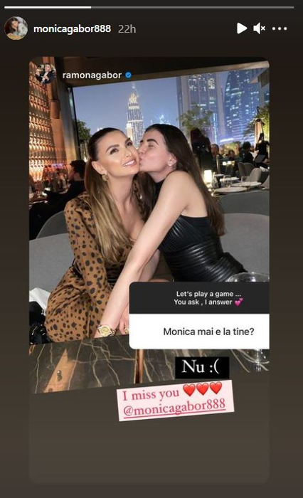 Monica Gabor s-a împăcat cu Mr Pink?! Sora ei, Ramona, a dat-o de gol