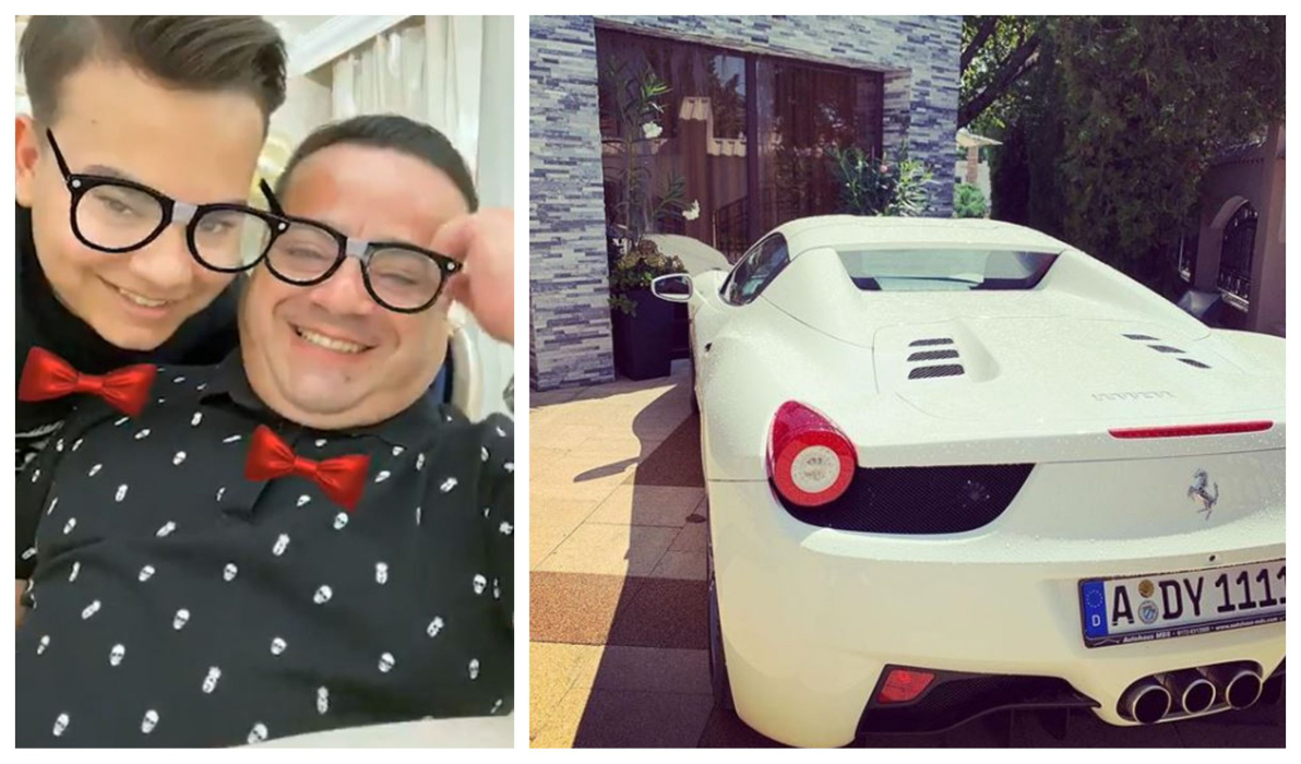 Lux și opulență în vila lui Adrian Minune din Ștefăneștii de Jos! Ce tablou emoționant are manelistul în livingul casei