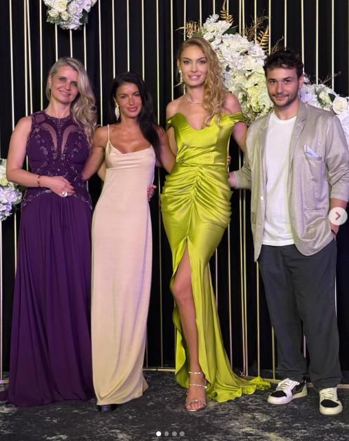 Cristi Borcea și Valentina Pelinel, prezenți la nunta Mihaelei cu Sorin Rap. Cum s-au distrat foștii soți cu actualii… soți!