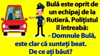 BANC | Domnule Bulă, este clar că sunteți beat. De ce ați băut?