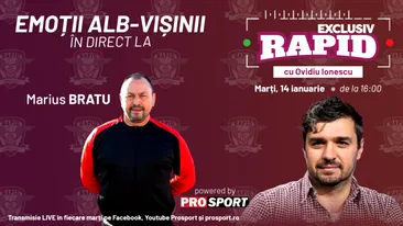 Rapid întâlnește astăzi campioana Coreei de Sud, Ulsan HD, la ora 14, iar noi vă așteptăm la EXCLUSIV RAPID imediat după meci, pe canalul de YouTube - Prosport!