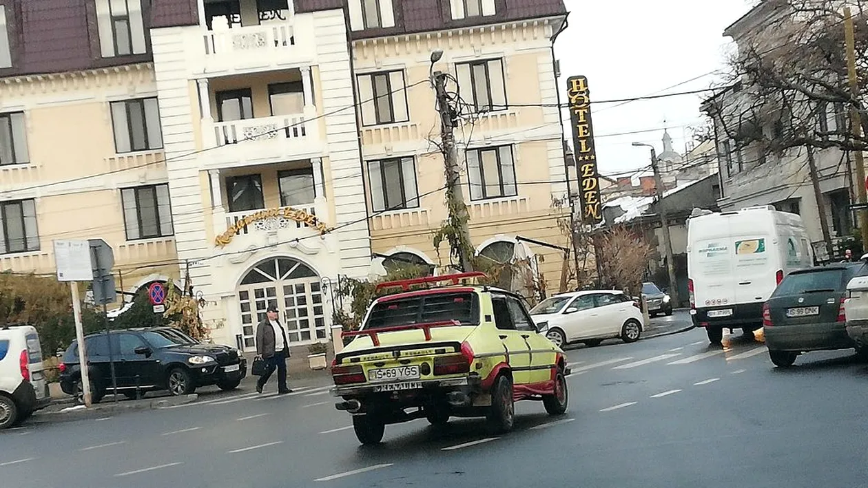 Cum și-a tunat un șofer din Iași mașina Dacia 1300! Imaginile au devenit virale