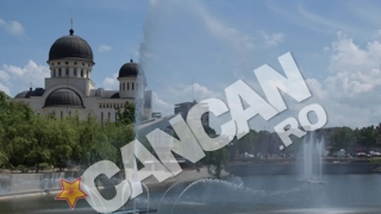 Prima fantana muzicala din Arad canta pe lacul de la Padurice