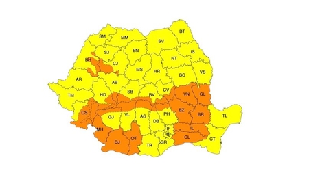Cod portocaliu ANM: România nu scapă de ninsori, viscol și vijelii. Zonele în care va fi PRĂPĂD!