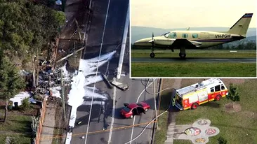 DRAMA! Un avion s-a prabusit in apropierea unei scoli din Sydney!