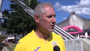 El este cel mai înfocat suporter al tricolorilor! Daniel a alergat 1.400 kilometri de la București la München, pentru meciul România - Ucraina
