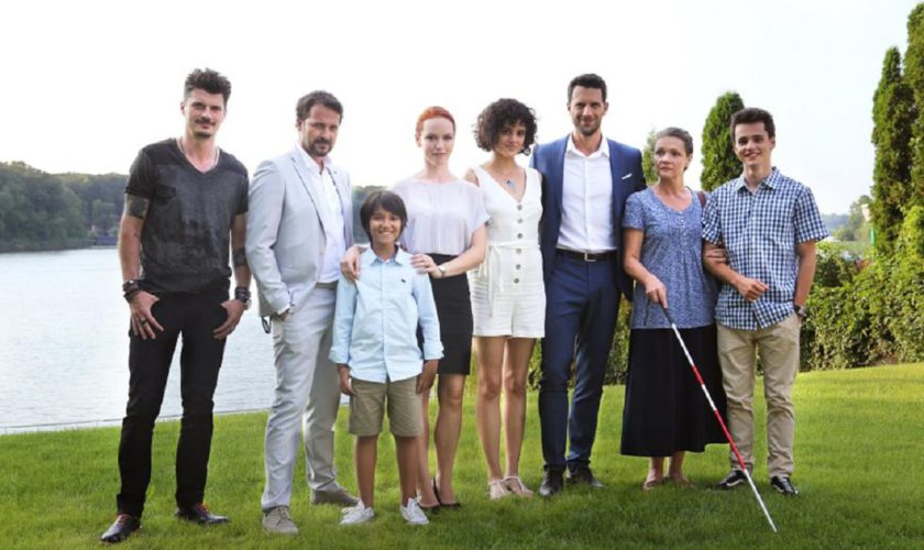 Diana Sar, alături de colegii din serialul Vlad
