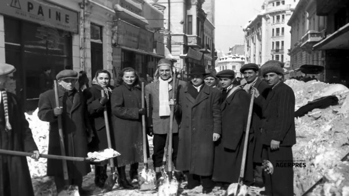 Cel mai mare viscol din istoria României. Zăpada a avut câţiva metri în Capitală