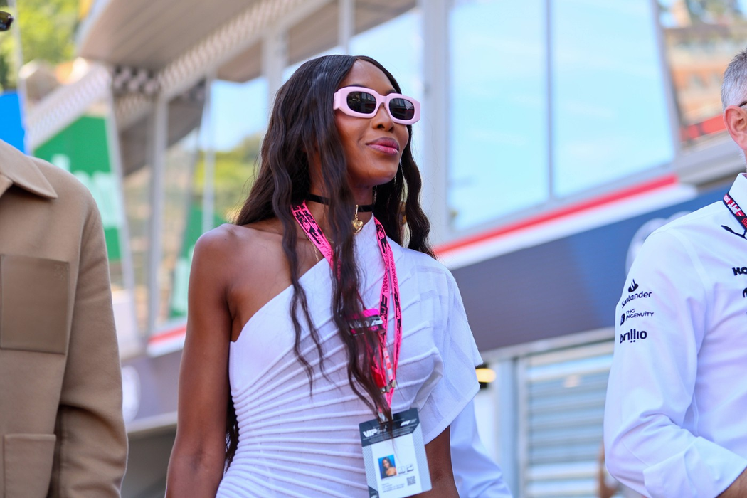 Naomi Campbell în timpul Grand Prix de Monaco 2025, Campionatul de Formula 1 din Monaco, Principatul Monaco, 24 mai 2025. Foto: Profimedia