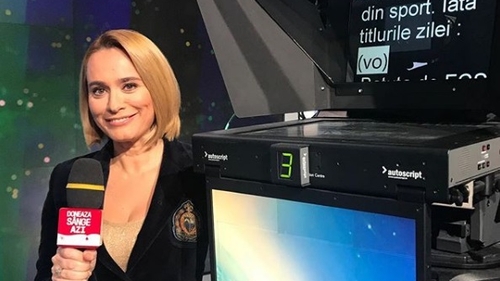 Cum arăta Andreea Esca la 19 ani, atunci când s-a lansat în televiziune! ”Nu mă coafam, nu mă fardam”