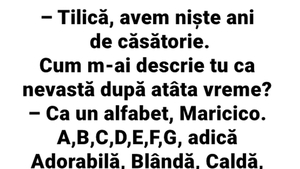 BANCUL ZILEI | Maricica și Tilică fac 10 ani de căsătorie