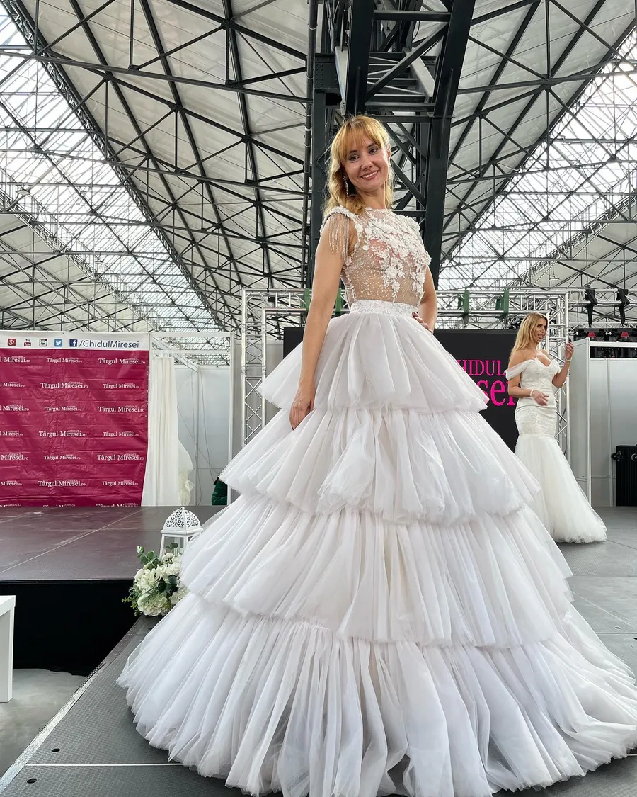 Oana Ioniță rochie de mireasă