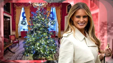 Decorul de Crăciun al Melaniei Trump dă internetul peste cap! Americanii s-au crucit când au văzut cu ce a împodobit Casa Albă