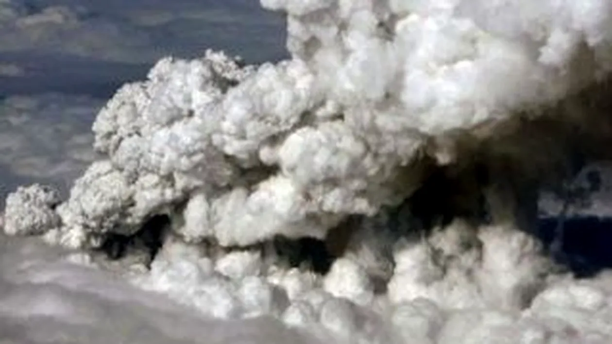 Imagini capturate de satelit arata ca norul cenusa vulcanica nu a afectat Marea Britanie