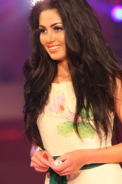 Gina Alexandra Tătulescu, nora lui Liviu Dragnea, în anul 2009 când a participat la Miss Universe România