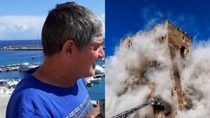 Cine e românul care a murit sub dărâmăturile turnului Torre dei Conti. Soția a fost martoră la operațiunea de salvare