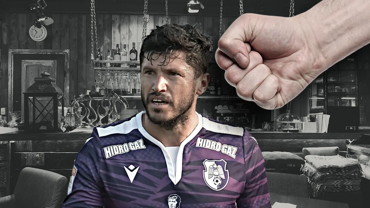 Cristian Tănase, conflict de proporții cu membrii clanului Caran. Jucătorul de fotbal a creat un spectacol greu de uitat