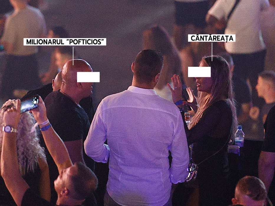Milionarul fotografiat în balconul Ioanei Popescu se distrează cu soția la Untold (Foto: CANCAN.RO)