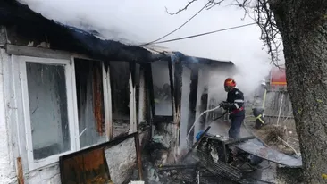 O femeie din Giurgiu a murit arsă de vie în propria casă