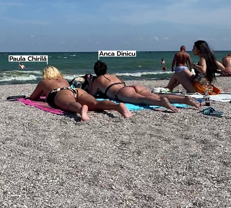 Paula Chirilă și Anca Dinicu, relaxare pe „ieftineală” / Sursă foto: CANCAN.RO