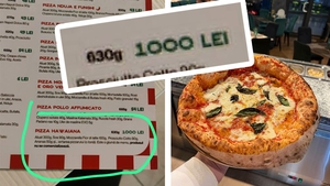 Pizza la 1.000 lei bucata, într-un restaurant din București. Ce scrie în meniu, de fapt
