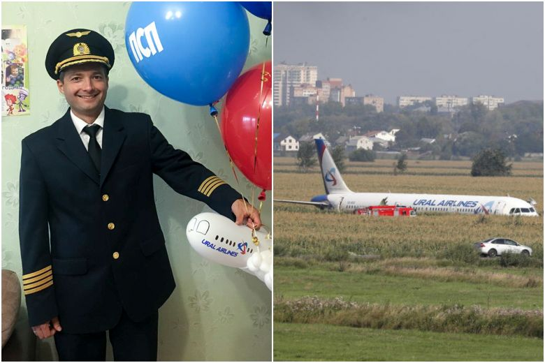 El e pilotul care a aterizat cu un Airbusul 321 într-un lan de porumb. Mărturii emoționante despre salvarea celor peste 230 de oameni aflați la bord