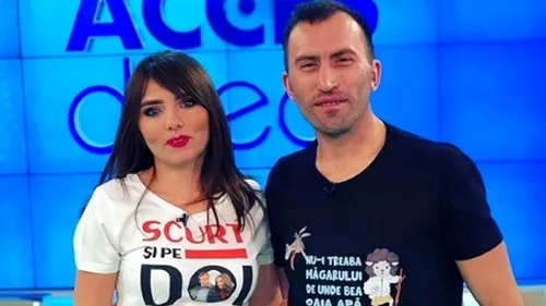 Cum arată soțul Vulpiței, când își dă tricoul jos. Viorel Stegaru s-a dezbrăcat în direct, la Antena 1: „Vreau să mai fac...”