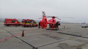 Incident aviatic la Cluj! Pilotul elicopterului SMURD a vrut să… VIDEO