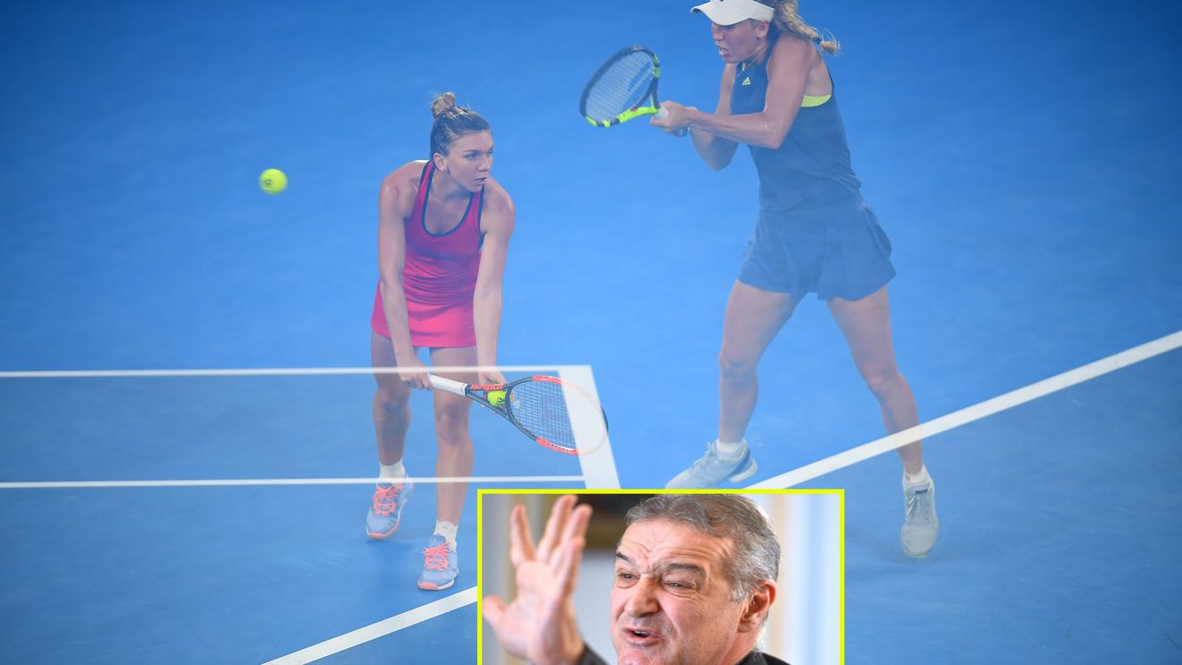 Gigi Becali, declaraţii halucinante după ce Simona Halep a pierdut meciul cu daneza Caroline Wozniacki, noul număr 1 mondial