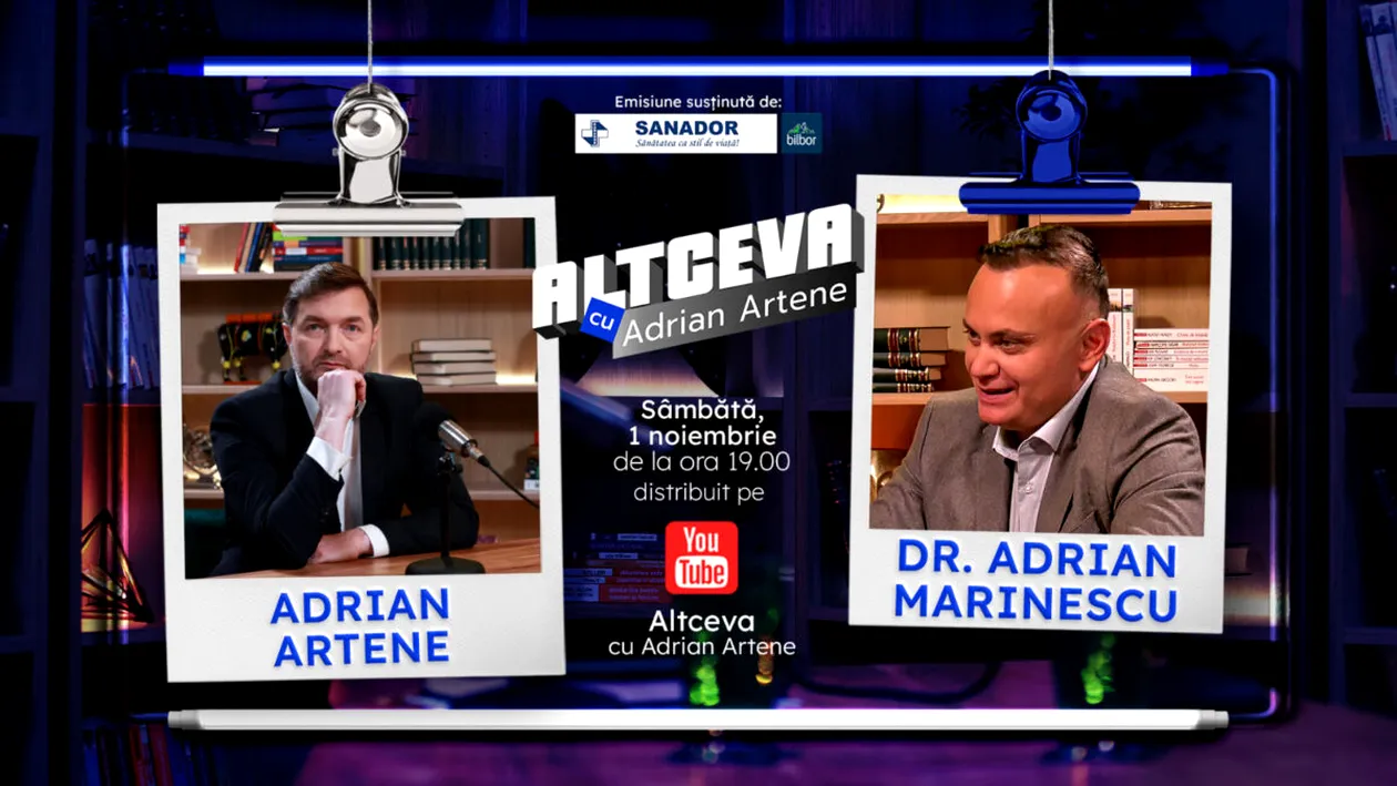 Dr. Adrian Marinescu, invitat la „Altceva cu Adrian Artene”: Vom avea o nouă pandemie?!