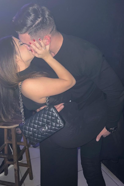 Maria Georgiana, supranumită regina Onlyfans, s-a despărțit de tatăl copilului ei/ sursă foto: social media
