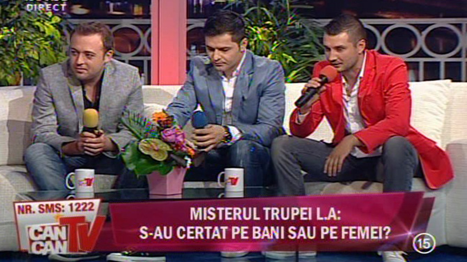 VIDEO Baietii de la L.A. s-au reunit in platoul CANCAN TV! Vezi care a fost motivul pentru care au decis sa nu mai cante impreuna