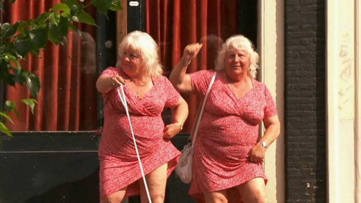Ele sunt cele mai batrane PROSTITUATE din Europa! Sunt gemene si au avut impreuna 350.000 de clienti