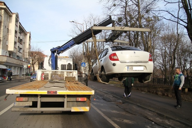 Mașinile parcate neregulamentar în sectorul 3 vor fi ridicate