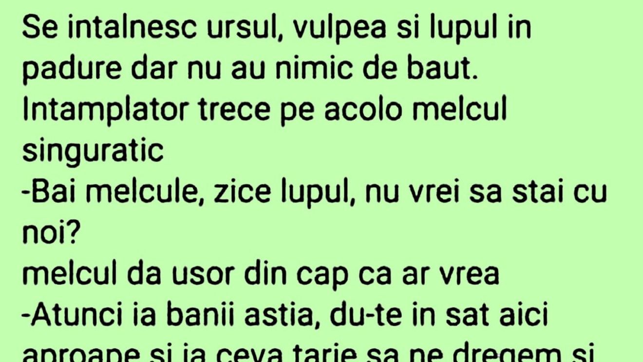 BANC | De ce nu e bine să trimiți melcul după băutură