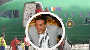 Cum arăta avionul privat al lui Gigi Becali. Imagini nemaivăzute din aparatul de zbor al latifundiarului din Pipera