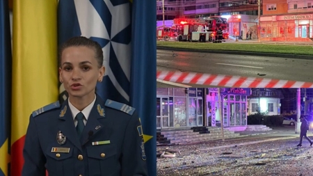 De ce MApN nu a doborât drona care s-a prăbușit pe un bloc din Galați. Prima reacție a Armatei României