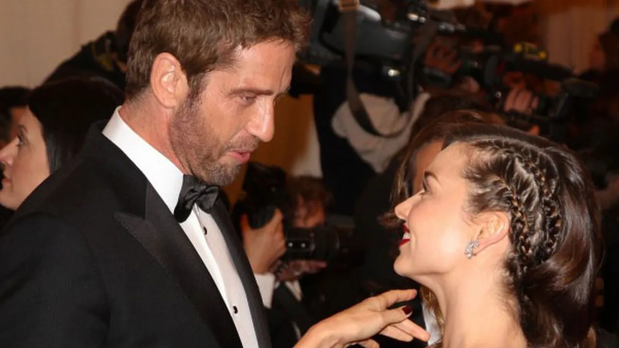 Ce are de ascuns Gerard Butler? Iubitul Madalinei Ghenea a cerut sa fie sterse pozele in care apare in tandreturi cu Miranda Kerr!