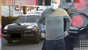 Ce a făcut Edward Iordănescu cu o zi înainte de negocierile finale cu FRF? Aproape numit ”selecționer” al României, antrenorul și-a făcut apariția la volanul unui bolid de 120.000 de euro!
