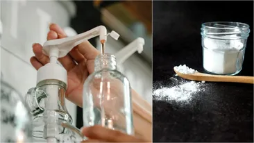 Ce se întâmplă dacă amesteci bicarbonat de sodiu cu detergent de vase. Vei renunța la produsele de curățenie din comerț