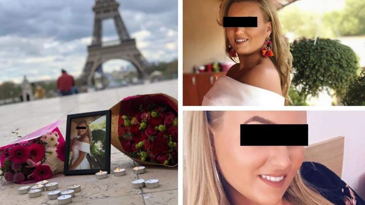 Ultima imagine cu Andreea, tânăra care a murit în Paris după ce a căzut în gol
