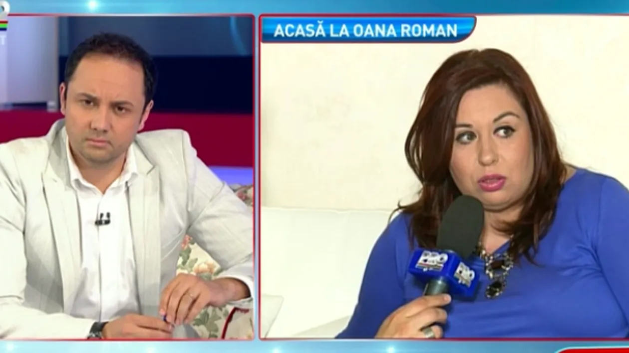 Prima aparitie publica a Oanei Roman dupa a fost operata de trei ori in trei luni! Am o taietura pe burta de la buric pana jos!