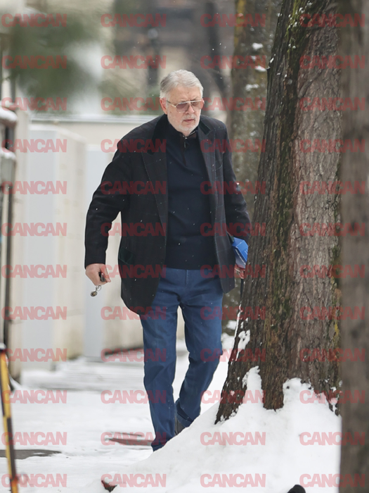 Gino Iorgulescu se luptă cu nămeții în stil mare
